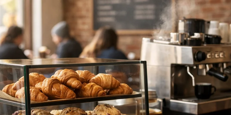 Neighborhood coffee shop in Portland, Oregon