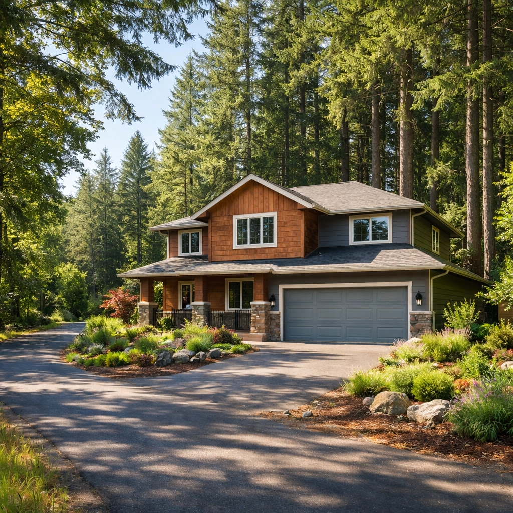 Residential neighborhood in Damascus, Oregon