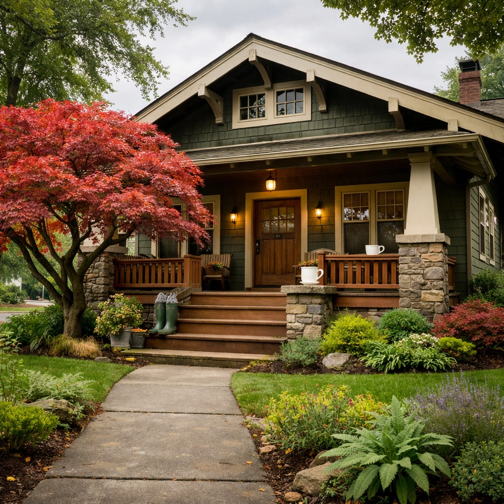 Residential neighborhood in Forest Grove, Oregon