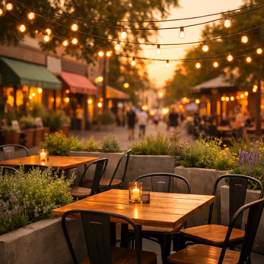 Local dining in North Portland, Oregon