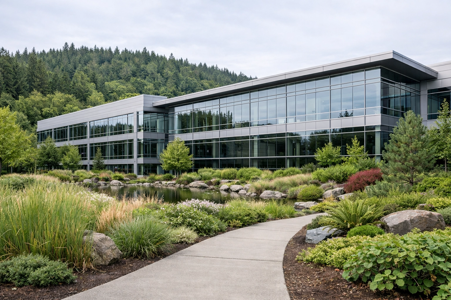 Legacy Good Samaritan Medical Center entrance on NW 22nd Avenue in Portland