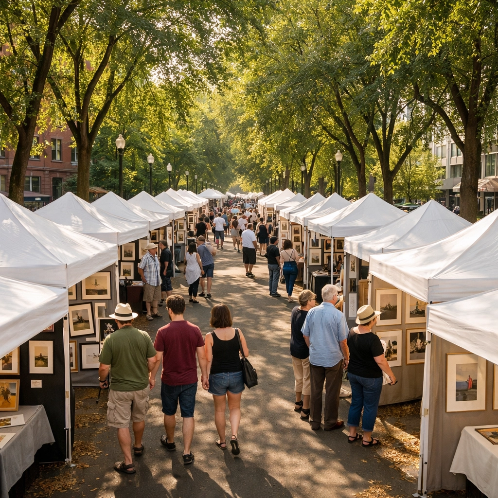 Community events in Northwest Portland, Oregon