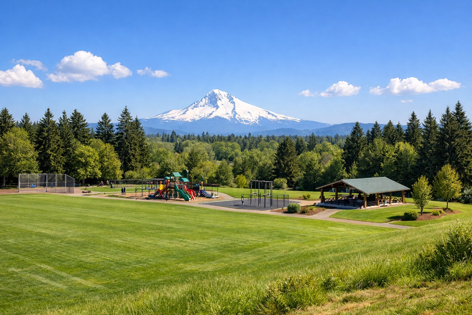 Parks and trails in Troutdale, Oregon